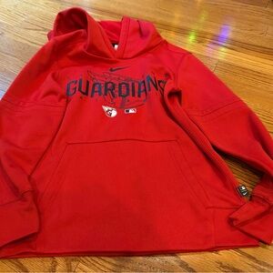 Nike Kids Red Cleveland Guardians Baseball Hoodie - Youth Small